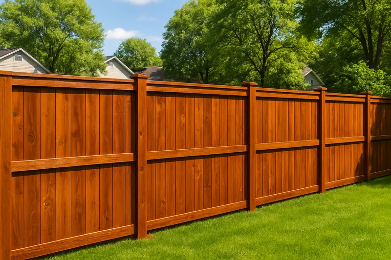 Professional fence staining and sealing in Franklin, Tennessee by Alan Robinson Painting