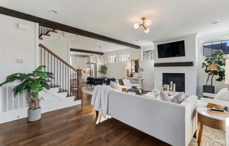 Open concept living room